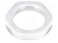Nut; PG13,5; polyamide; 27mm; grey BM GROUP