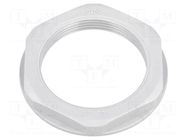 Nut; PG29; polyamide; 46mm; grey BM GROUP