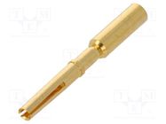 Contact; female; gold-plated; 2.5mm2; crimped; for cable HARTING