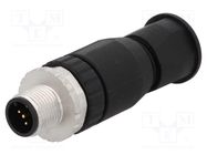 Connector: M12; plug; PIN: 5; male; A code-DeviceNet / CANopen HARTING