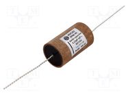 Capacitor: aluminum-polypropylene-paper; 0.22uF; 600VDC; ±5% MIFLEX