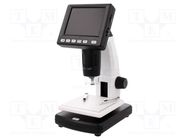 Digital microscope; Mag: x10÷x500; Interface: USB micro; Plug: EU NEWBRAND