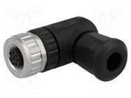 Connector: M12; plug; PIN: 8; female; A code-DeviceNet / CANopen HARTING