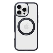Torras Ostand R Fusion Case for iPhone 16 Pro (Black), Torras