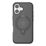 Torras Ostand Spin Case for iPhone 16 Plus (Black), Torras