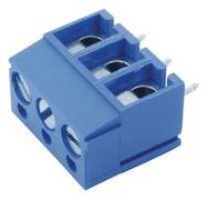 TERMINAL BLOCK, WTB, 3POS, 22-14AWG, TH