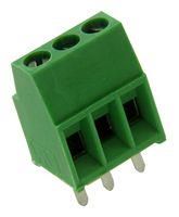 TERMINAL BLOCK, WTB, 3POS, 26-16AWG, TH