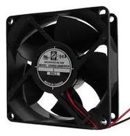 DC AXIAL FAN, BALL, 77CFM, 0.16A, 48V