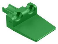 WEDGELOCK, GREEN, THERMOPLASTIC, 2POS