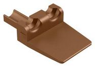 WEDGELOCK, BROWN, THERMOPLASTIC, 2POS