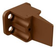 WEDGELOCK, BROWN, THERMOPLASTIC, 4POS