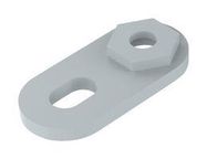 MOUNTING FOOT KIT, FIBREGLASS, GREY