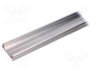 Profiles for LED modules; natural; L: 1m; SURFACE14; aluminium TOPMET