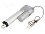 Motor: linear actuator; 12VDC; 10A; 5: 1; Ioper: 500mA; 100.16mm POLOLU