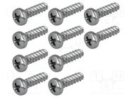 Screw; 10pcs; 2.9x9.5mm WELLER