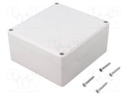 Enclosure: multipurpose; X: 115mm; Y: 125mm; Z: 58mm; polystyrene KRADEX