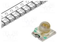 LED; SMD; 3224; green; 1900÷3000mcd; 3.2x2.4x2.4mm; 20°; 20mA KINGBRIGHT ELECTRONIC