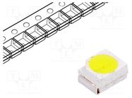 LED; SMD; 3528,PLCC2; white cold; 1120÷2180mcd; 120°; 20mA; 120mW OPTOSUPPLY