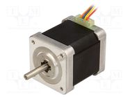 Motor: DC; 2-phase,bipolar,stepper; 24VDC; step 1,8°; 0.51Nm; 1A SANYO DENKI