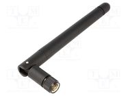 Antenna; RF; 2dBi; linear; angular,twist-on,vertical; 50Ω; Ø: 10mm SR PASSIVES