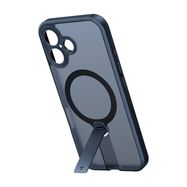 Torras Pstand Spin Case for iPhone 16 Plus (Black), Torras