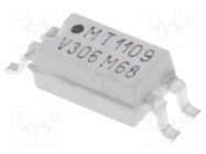 Optocoupler; SMD; Ch: 1; OUT: transistor; Uinsul: 3.75kV; Uce: 70V VISHAY