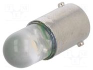 LED lamp; white; BA9S; 220VDC POLAM-ELTA