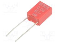 Capacitor: polyester; 680nF; 40VAC; 63VDC; 5mm; ±5%; 4.5x9.5x7.2mm WIMA