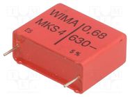 Capacitor: polyester; 680nF; 400VAC; 630VDC; 22.5mm; ±5%; -55÷100°C WIMA