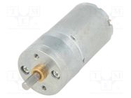 Motor: DC; with gearbox; HP; 6VDC; 6.5A; Shaft: D spring; 2150rpm POLOLU