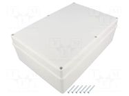 Enclosure: multipurpose; X: 190mm; Y: 280mm; Z: 95mm; polystyrene KRADEX