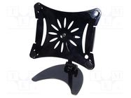 IPad holder; black; 3kg; Size: 240-252 x 186-196 x 8-14mm; 12.5" 