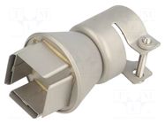 Nozzle: hot air; PLCC44; 19.5x19.5mm; H-P44 THERMALTRONICS