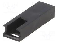 Connector: wire-board; plug; male; PIN: 2; AMPMODU MOD II; straight TE Connectivity