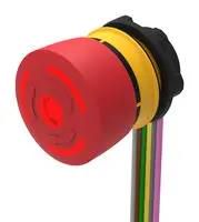 E-STOP SWITCH, DPST-NC, 3A, 120VAC