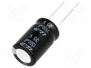 Capacitor: electrolytic; THT; 1500uF; 35VDC; Ø16x25mm; Pitch: 7.5mm Elite