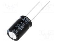 Capacitor: electrolytic; THT; 33uF; 160VDC; Ø10x20mm; Pitch: 5mm Elite