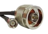 RF COAX CBL, SMA PLUG-N PLUG, 50 OHM, 6M