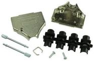 D SUB BACKSHELL, D, DIECAST, 25WAY
