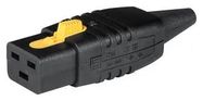IEC POWER CONN, C19, 16A/250V, SCREW