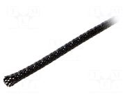 Braid; ØBraid : 18÷34mm; polyester; black; -50÷150°C; L: 25m; reel HELUKABEL
