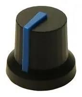 KNOB, D SHAFT, 16.2MM, BLUE