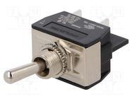 Switch: toggle; Pos: 2; DPST; ON-OFF; 16A/250VAC; 3900; Toggle: round BULGIN