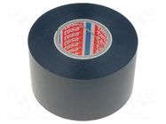 Tape: electrical insulating; W: 50mm; L: 33m; Thk: 0.13mm; black TESA