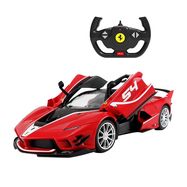 RASTAR R/C 1:14 Ferrari FXX K Evo remote control car (red), RASTAR