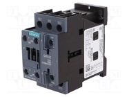 Contactor: 3-pole; NO x3; Auxiliary contacts: NO + NC; 110VAC; 40A 