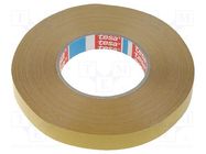 Tape: fixing; W: 19mm; L: 50m; Thk: 0.225mm; double-sided; white; 20% TESA