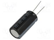 Capacitor: electrolytic; THT; 1000uF; 100VDC; Ø18x35.5mm; ±20% Elite