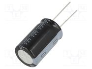 Capacitor: electrolytic; THT; 4700uF; 35VDC; Ø18x30mm; Pitch: 7.5mm Elite