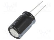 Capacitor: electrolytic; THT; 680uF; 63VDC; Ø16x35.5mm; ±20%; 2000h Elite